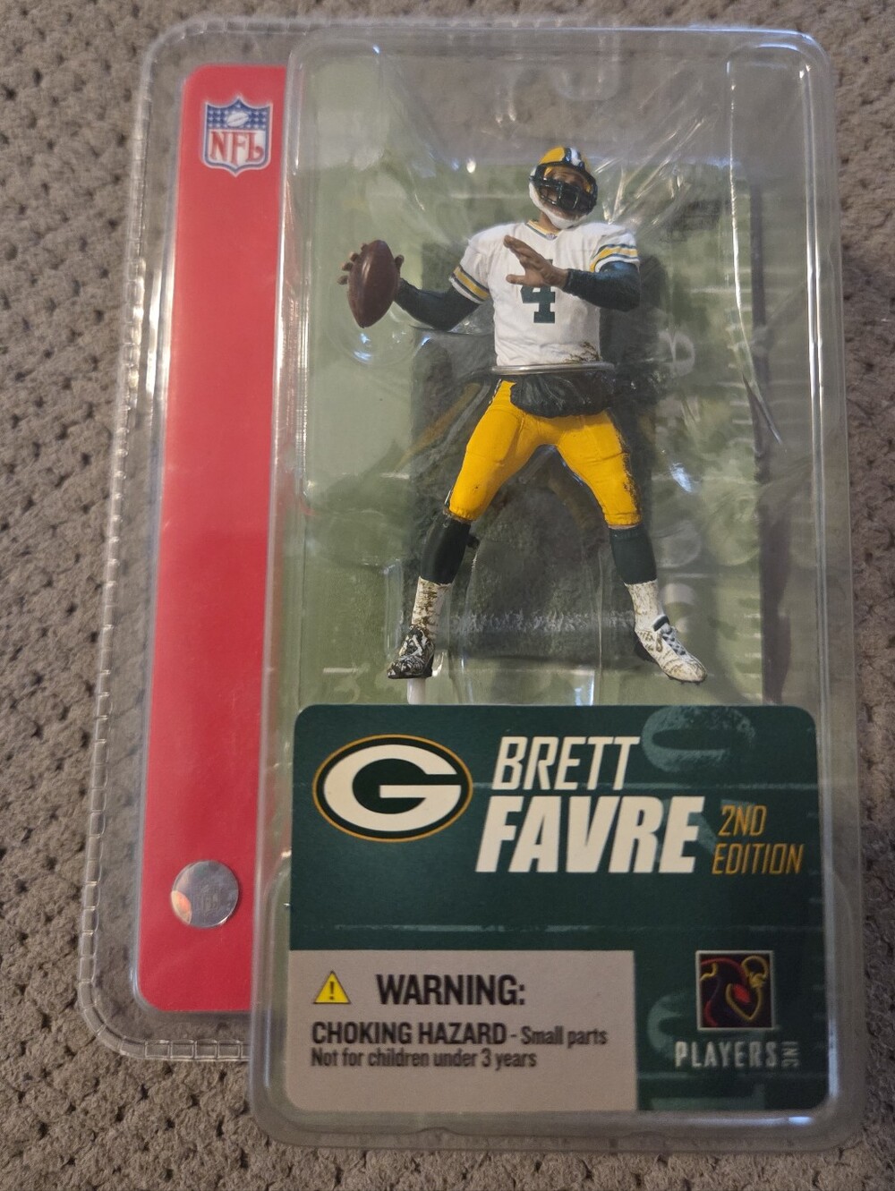 New McFarlane Sports Picks NFL Brett Favre 2nd Ed. Packers Figure 2005